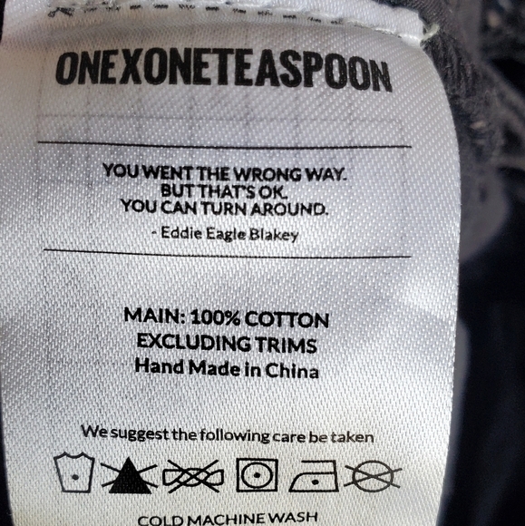 One Teaspoon NWT High Waist Freebird Skinny Jeans - Picture 5 of 10